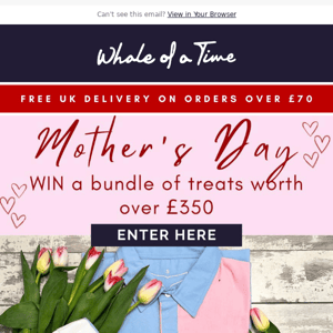 💗 WIN 💗 Mother's Day Treats Worth Over £350