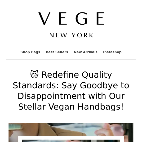😻 Redefine Quality Standards: Say Goodbye to Disappointment with Our Stellar Vegan Handbags!