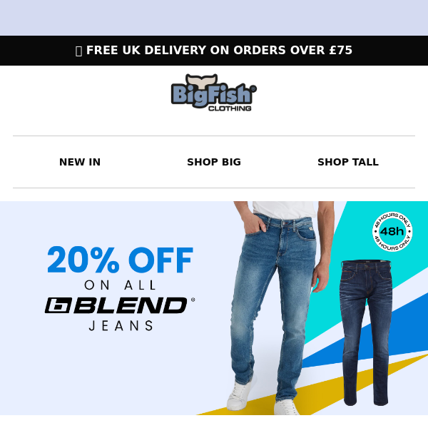 Jeans for Less - 20% Off All Jeans from Blend!