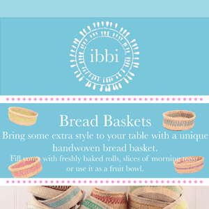 Bread Baskets Are Back In Stock