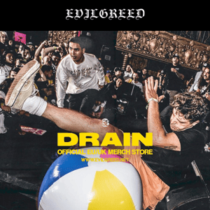 DRAIN - New Merch Available Now!