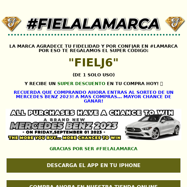 Javier The Jeweler NYC, AQUI TU 🎁 POR SER #fielalamarca 🙏