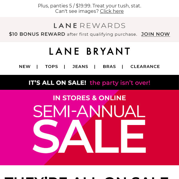 Lane Bryant - Latest Emails, Sales & Deals