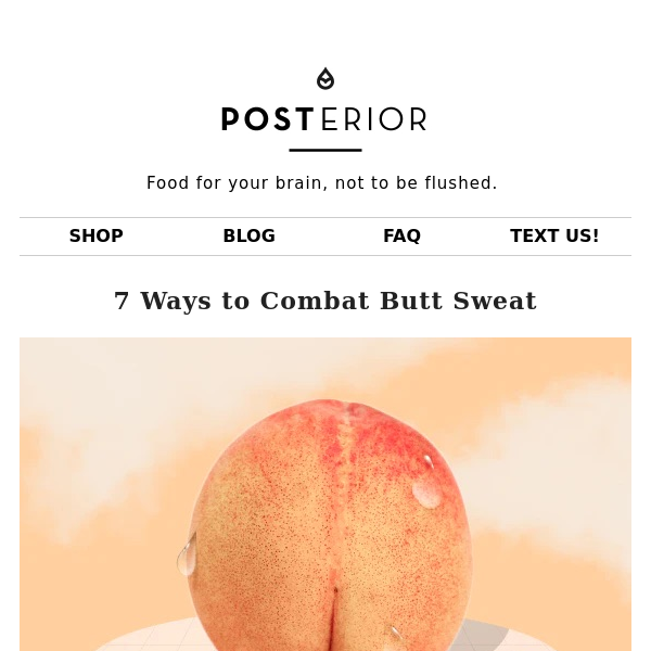 7 Ways to Combat Butt Sweat