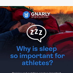 Why is sleep so important for athletes?