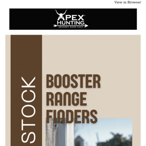 Bowhunting Rangefinders back in stock!