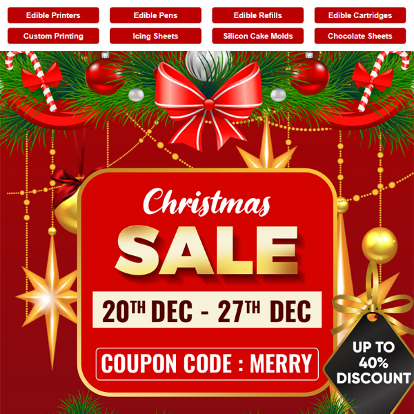 Icinginks Christmas Sale is on! The Joy of Giving