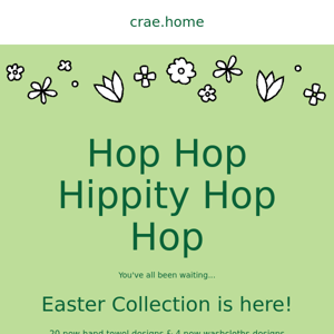 HOP ON OVER TO CRAE.