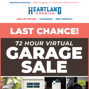 ⚫Garage SALE Ends Soon 💸 Last-Chance Deals up to 70% OFF