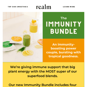 Immunity Goals — something NEW just dropped.