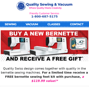 VIP Access to the Bernette Free Gift with Purchase