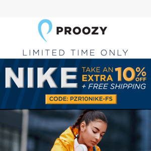 New Nike Gear - 10% off + Free Shipping!