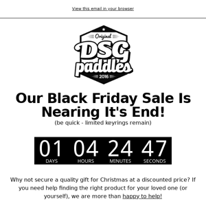 DSG Paddles - One More Day