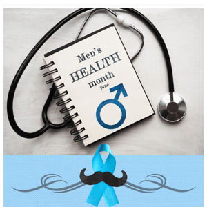 Men's Health Awareness Month is HERE!  👔