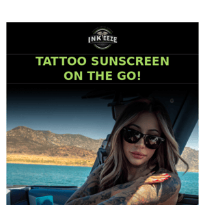 Tattoo Sunscreen On The Go 🏃‍♀️