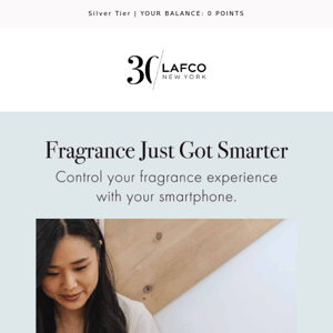 Fragrance just got smarter