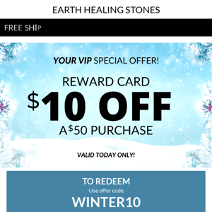 Earth Healing Stones, HUGE Flash Sale ends in 12 Hours! 🚨