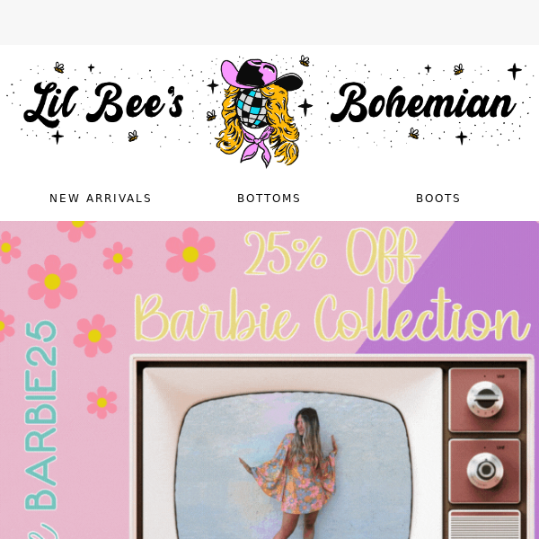 25% OFF Barbie Collection!💖