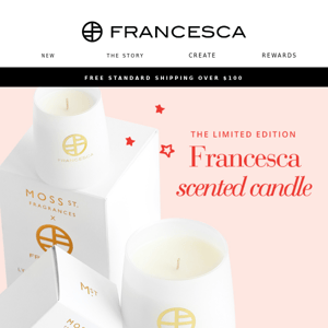 ✨ The Franc Candle is here!