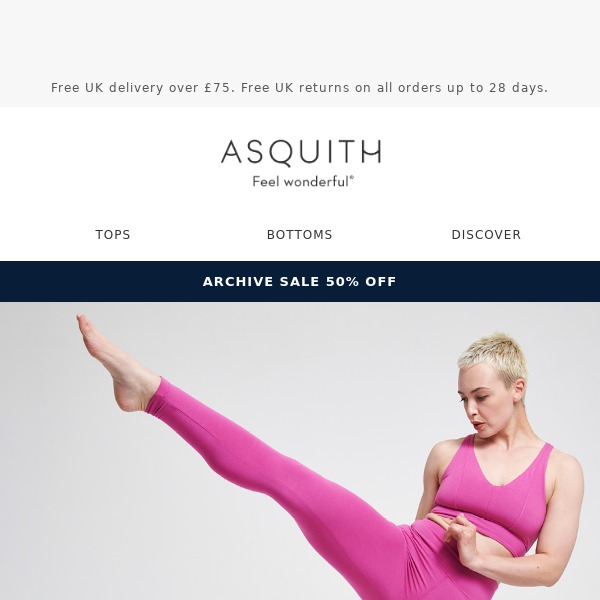 Asquith Flared Pants Extra LONG - Black - SALE - Yoga Specials