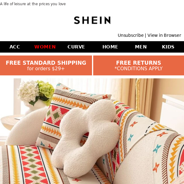 SHEIN Home Essentials | Livin' The Stylish Life