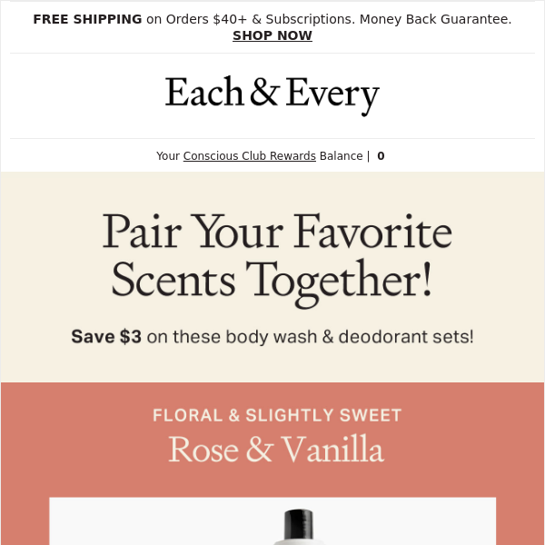 try these matching scent sets