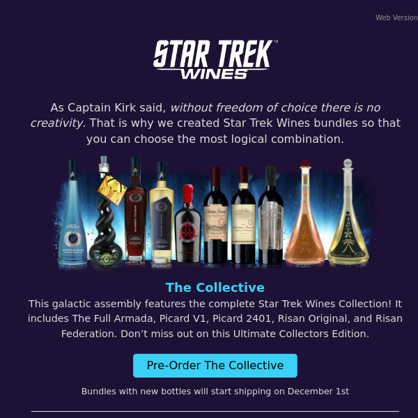 Star Trek Wines Emails Sales Deals Page 1