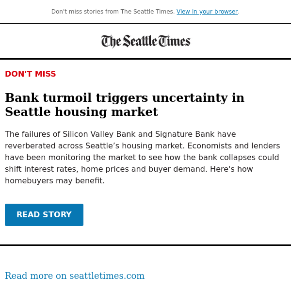 Seattle homebuyers may find silver lining in bank turmoil