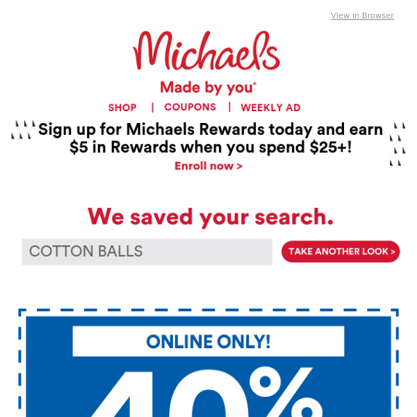 17 Best Michaels Coupon ideas  michaels coupon, printable coupons, coupons
