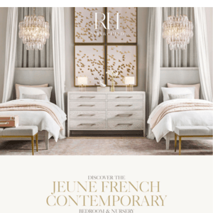 Refined Design. The Jeune French Contemporary Collection.