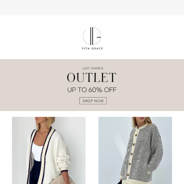 OUTLET - last chance to shop