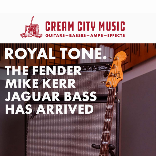 Launch Day: ROSS Pedals Return & Fender Unleashes The Mike Kerr Jaguar Bass!