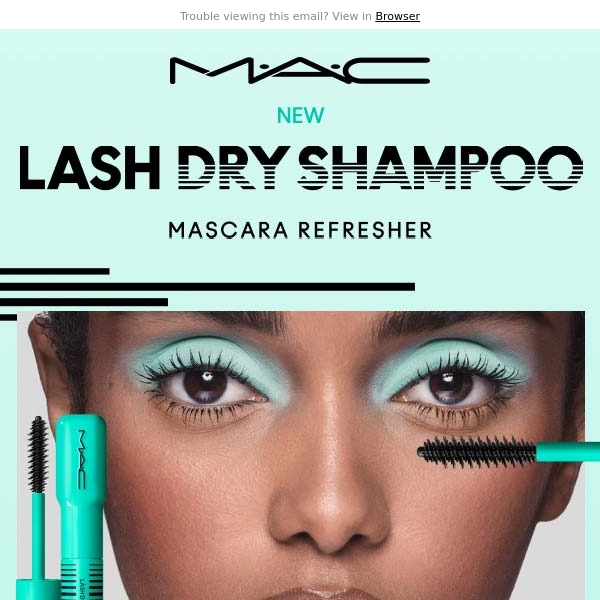 Experience our NEW dry shampoo for your lashes 🚨!