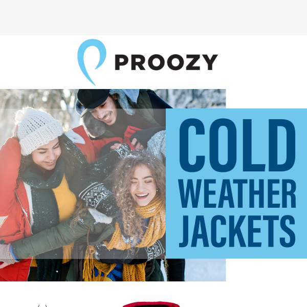 Get cozy without breaking the bank – warm jackets from $28