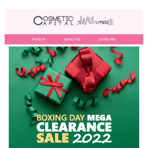 Our Biggest Boxing Day Mega Sale is Live! 🎉