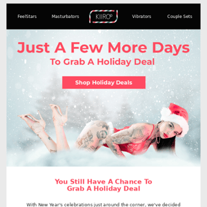 Save Up To 70% On Our Mind-Blowing Holiday Deals