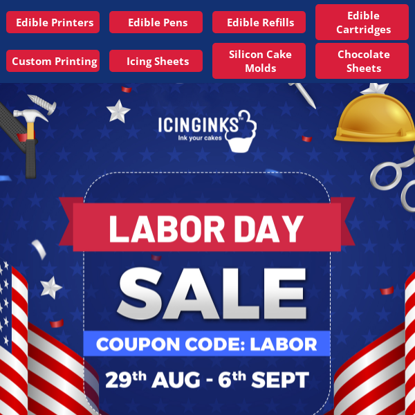 Labor Day SALE ends tomorrow!