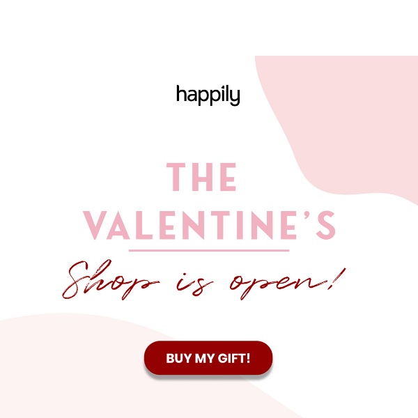 The Valentine's Day Shop is Now Open! 💘