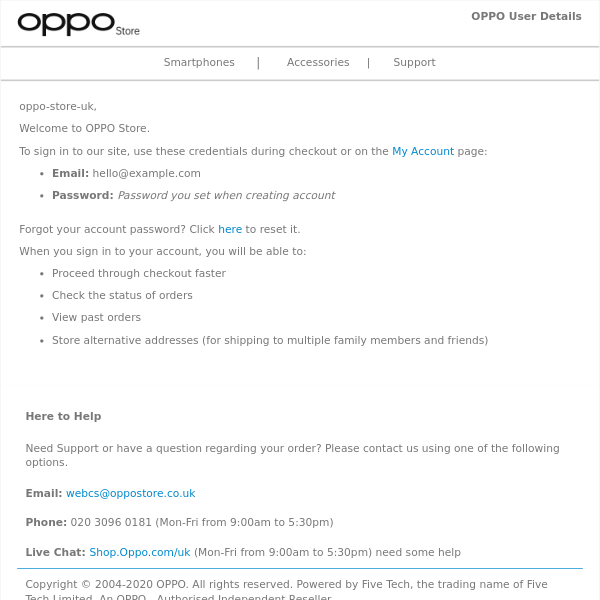 Welcome to OPPO Store - OPPO Store UK