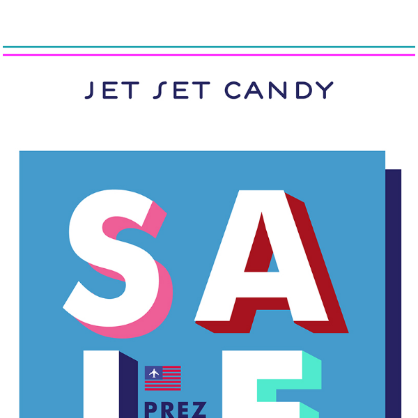 Letter Flag Charms – JET SET CANDY