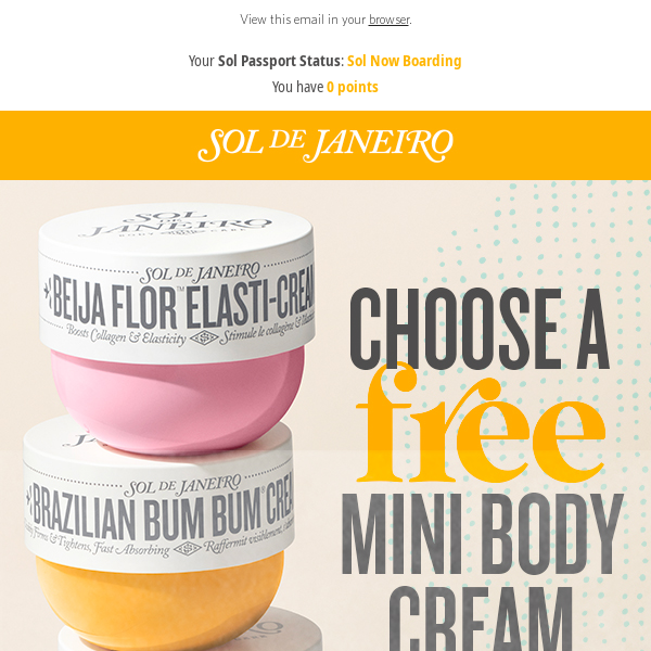 LIMITED TIME: FREE Body Cream with your order.*