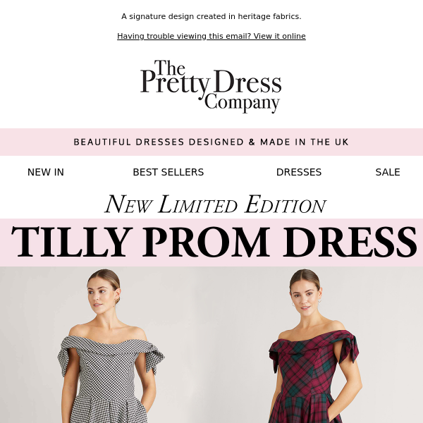 Tartan Dresses by The Pretty Dress Company