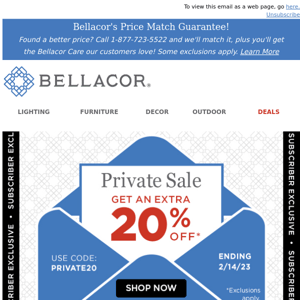 Just For You: Extra 20% Off Private Sale!