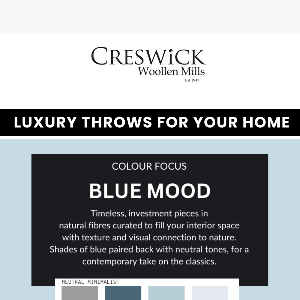 Update Your Space With Cool Shades Of Blue | Shop Now