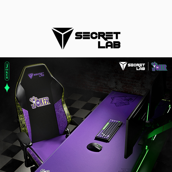 NEW: Secretlab The Joker Collection