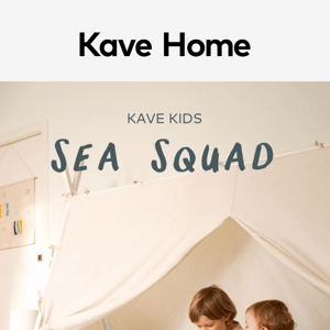 Sea Squad, the collection for the little ones at home