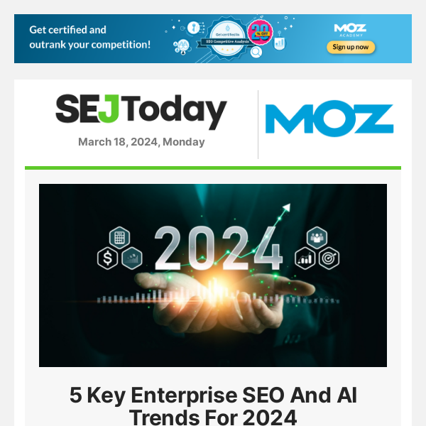 5 Key Enterprise SEO And AI Trends For 2024