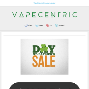 🌈🍀 30% OFF E-Liquids on NOW! 🍀🌈