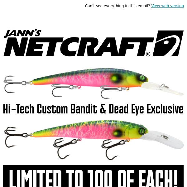 Free Shipping with your Netcraft Order of $100+!