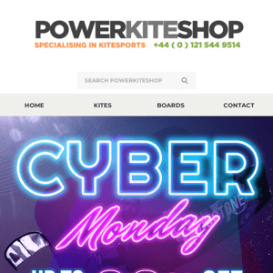 Powerkiteshop - Cyber Monday Sale!